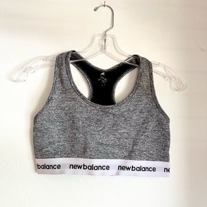 New Balance Sports Bra | Medium | Light Gray | Cute, Comfy |
